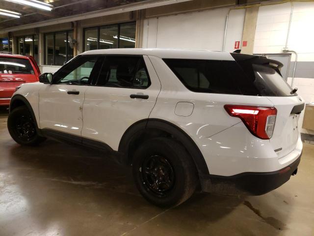 1FM5K8ABXLGB84224 - 2020 FORD EXPLORER POLICE INTERCEPTOR WHITE photo 2