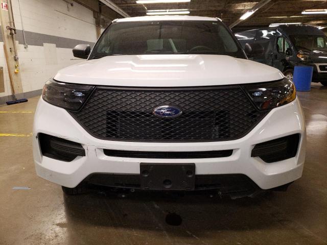 1FM5K8ABXLGB84224 - 2020 FORD EXPLORER POLICE INTERCEPTOR WHITE photo 5