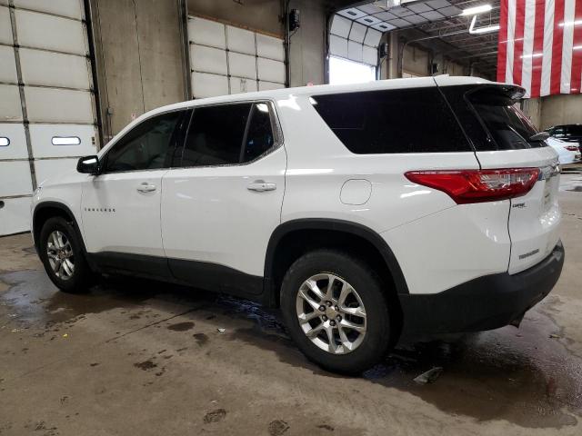 1GNERFKW1KJ227217 - 2019 CHEVROLET TRAVERSE LS WHITE photo 2