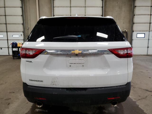 1GNERFKW1KJ227217 - 2019 CHEVROLET TRAVERSE LS WHITE photo 6