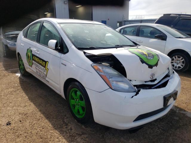 JTDKB20U783322453 - 2008 TOYOTA PRIUS WHITE photo 4