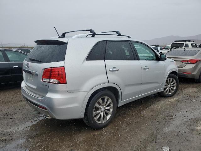 5XYKWDA27DG409210 - 2013 KIA SORENTO SX SILVER photo 3