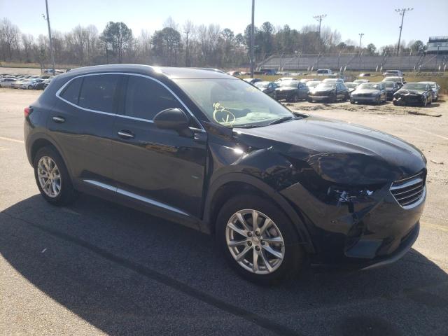 LRBAZLR46MD178297 - 2021 BUICK ENVISION PREFERRED BLACK photo 4