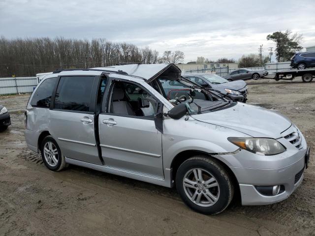 JM3LW28JX40519168 - 2004 MAZDA MPV WAGON SILVER photo 4