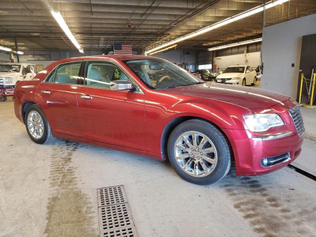 2C3CCACG2CH166284 - 2012 CHRYSLER 300 LIMITED RED photo 4