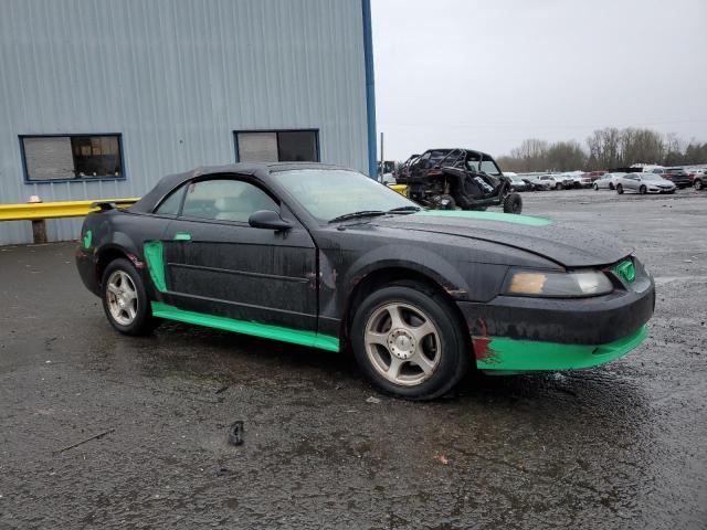 1FAFP44403F367658 - 2003 FORD MUSTANG BLACK photo 4