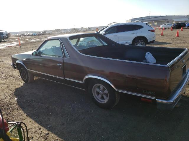 3GCCW80H6GS916412 - 1986 CHEVROLET EL CAMINO BROWN photo 2