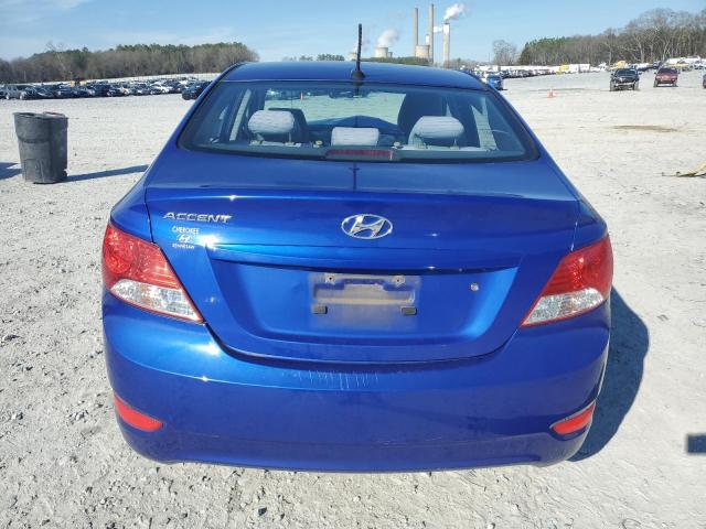 KMHCT4AE0DU303909 - 2013 HYUNDAI ACCENT GLS BLUE photo 6