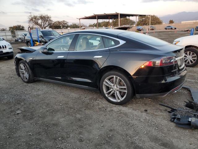5YJSA1E11FF113463 - 2015 TESLA MODEL S შავი ფოტო 2