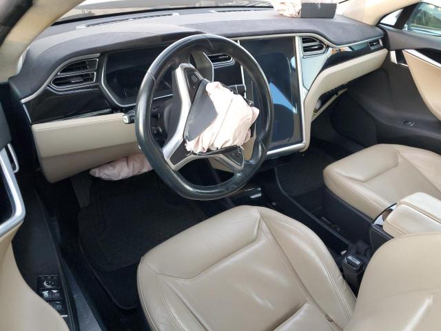 5YJSA1E11FF113463 - 2015 TESLA MODEL S შავი ფოტო 8