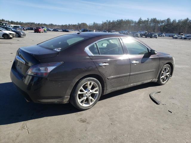 1N4AA5AP7DC811668 - 2013 NISSAN MAXIMA S BROWN photo 3