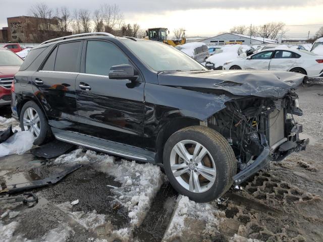 4JGDA5HB5FA589367 - 2015 MERCEDES-BENZ ML 350 4MATIC BLACK photo 4