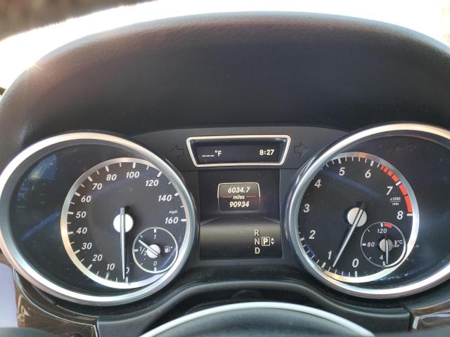 4JGDA5HB5FA589367 - 2015 MERCEDES-BENZ ML 350 4MATIC BLACK photo 9