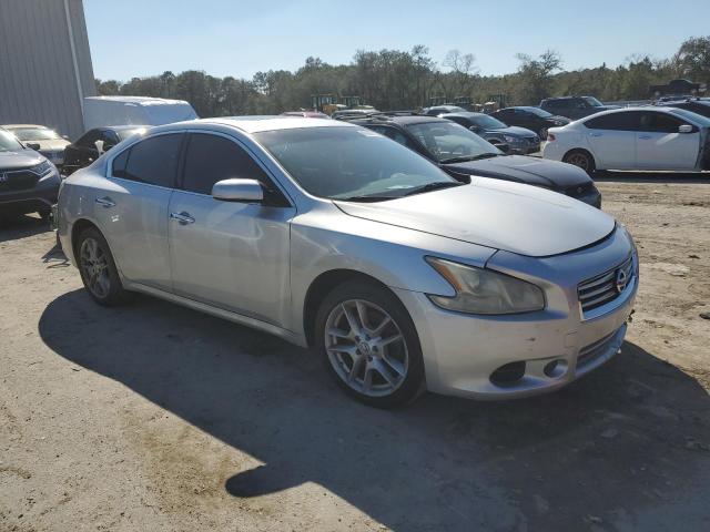 1N4AA5AP8EC478124 - 2014 NISSAN MAXIMA S SILVER photo 4