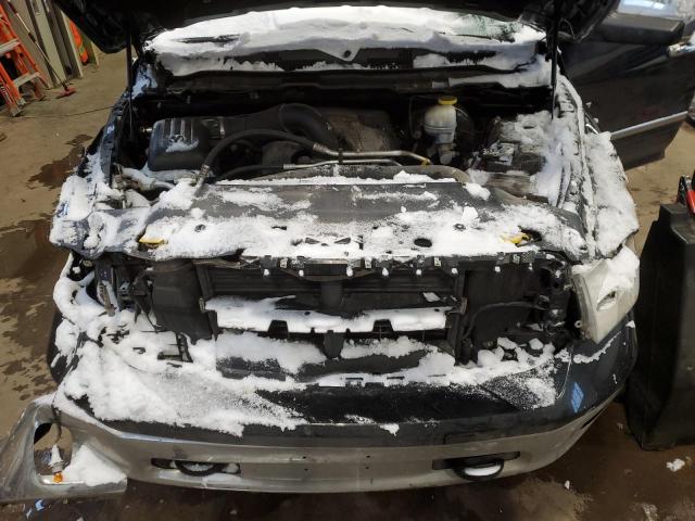 1C6RR7LT2HS665629 - 2017 RAM 1500 SLT BLACK photo 11