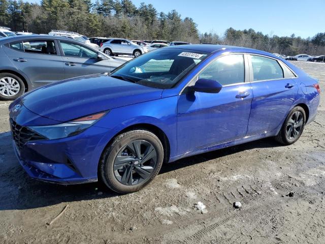 KMHLM4AG2PU470520 - 2023 HYUNDAI ELANTRA SEL BLUE photo 1