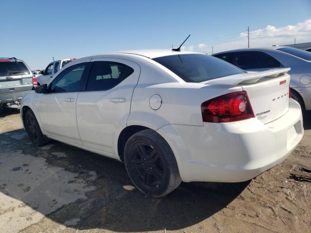 1C3CDZAG1EN220599 - 2014 DODGE AVENGER SE WHITE photo 2