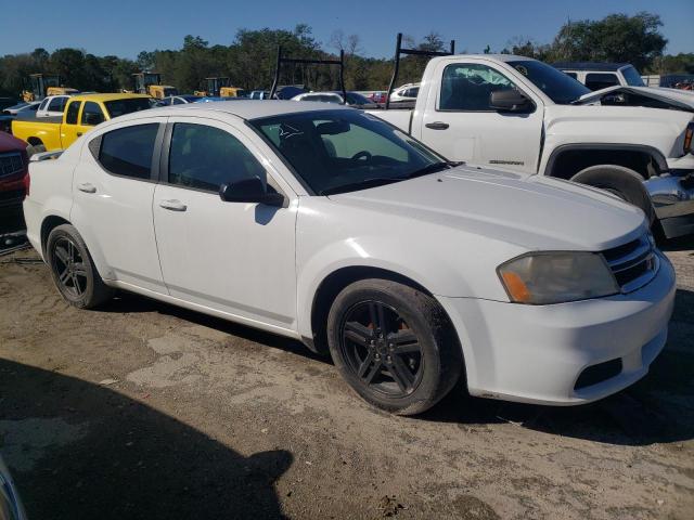 1C3CDZAG1EN220599 - 2014 DODGE AVENGER SE WHITE photo 4