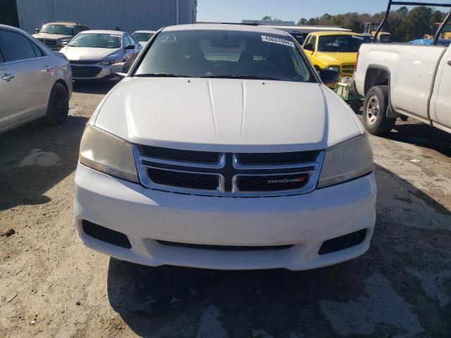 1C3CDZAG1EN220599 - 2014 DODGE AVENGER SE WHITE photo 5