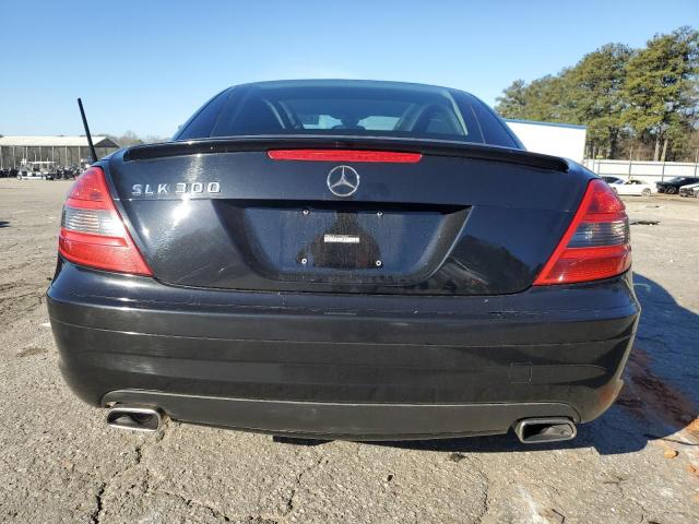 WDBWK5EA7AF228027 - 2010 MERCEDES-BENZ SLK 300 BLACK photo 6