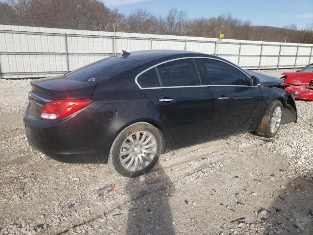 2G4GS5EV2D9250602 - 2013 BUICK REGAL PREMIUM BLACK photo 3