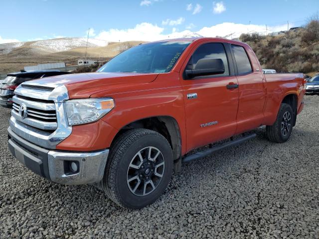 5TFUW5F16GX582538 - 2016 TOYOTA TUNDRA DOUBLE CAB SR/SR5 ORANGE photo 1