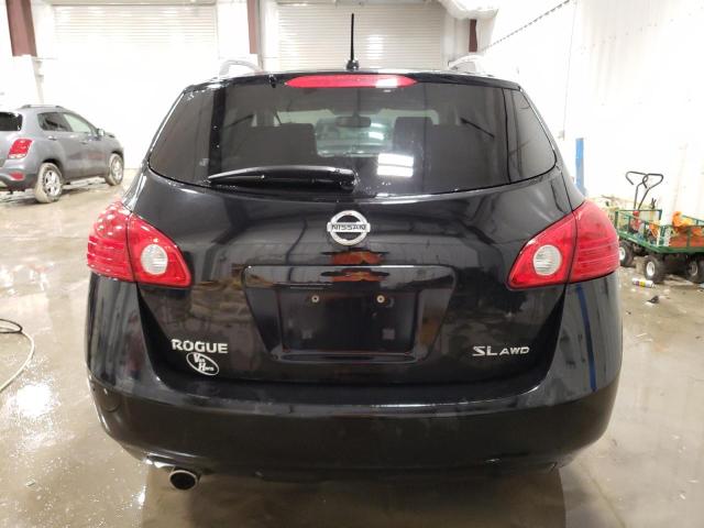 JN8AS58V68W407393 - 2008 NISSAN ROGUE S BLACK photo 6