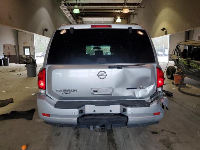 5N1BA08DX9N605541 - 2009 NISSAN ARMADA SE SILVER photo 6