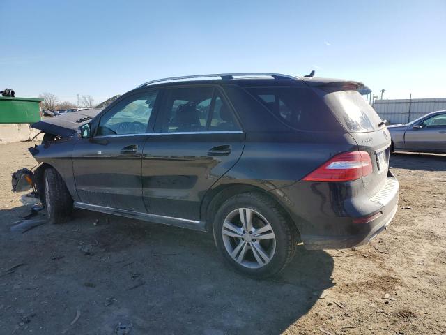 4JGDA5HB7EA286900 - 2014 MERCEDES-BENZ ML 350 4MATIC BLACK photo 2