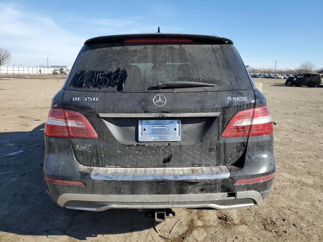 4JGDA5HB7EA286900 - 2014 MERCEDES-BENZ ML 350 4MATIC BLACK photo 6