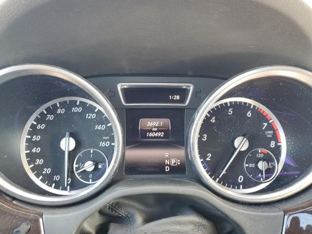 4JGDA5HB7EA286900 - 2014 MERCEDES-BENZ ML 350 4MATIC BLACK photo 9