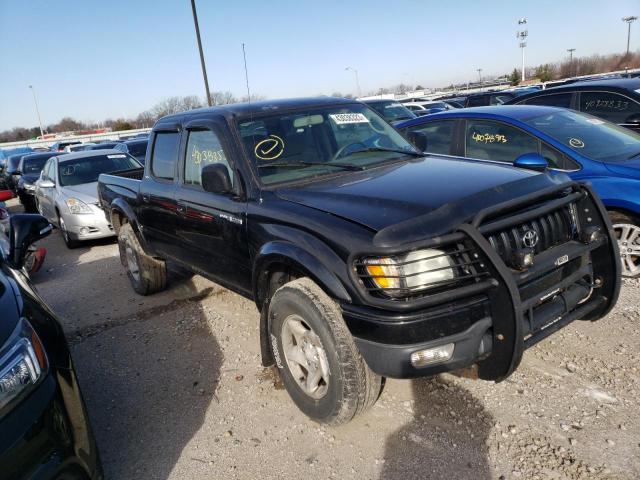 5TEHN72N14Z305826 - 2004 TOYOTA TACOMA DOU BLACK photo 4