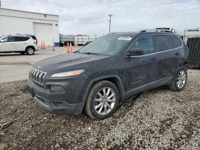 1C4PJLDB0GW247812 - 2016 JEEP CHEROKEE LIMITED BLACK photo 1