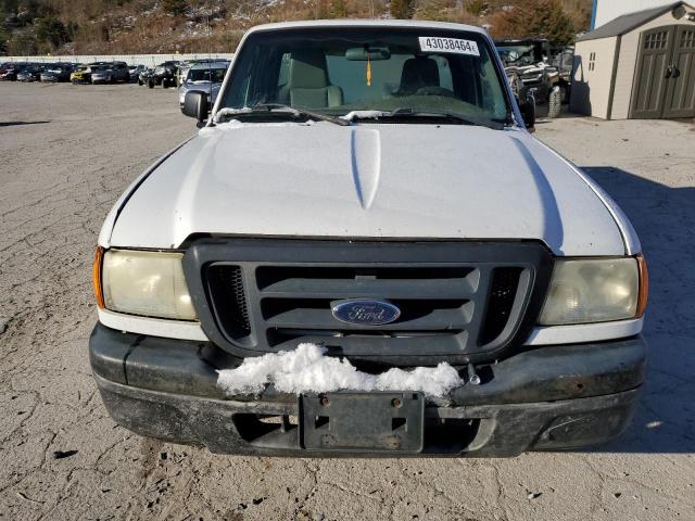 1FTYR10D45PB02319 - 2005 FORD RANGER WHITE photo 5