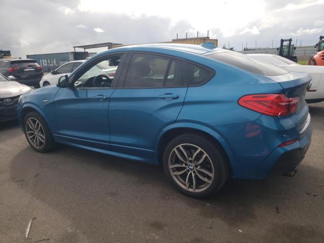 5UXXW7C58J0W65015 - 2018 BMW X4 XDRIVEM40I BLUE photo 2