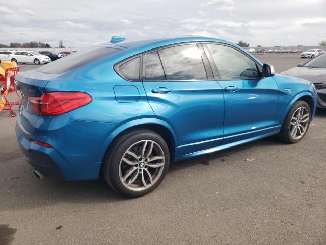 5UXXW7C58J0W65015 - 2018 BMW X4 XDRIVEM40I BLUE photo 3