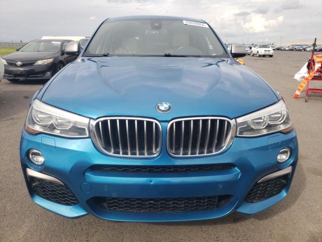 5UXXW7C58J0W65015 - 2018 BMW X4 XDRIVEM40I BLUE photo 5