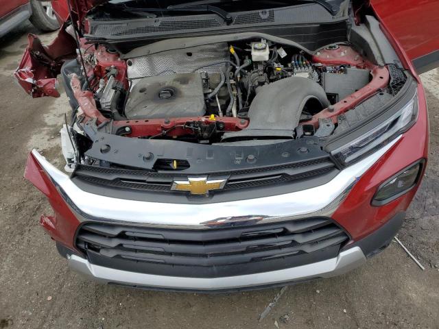 KL79MRSL3MB033802 - 2021 CHEVROLET TRAILBLAZE LT BURGUNDY photo 12