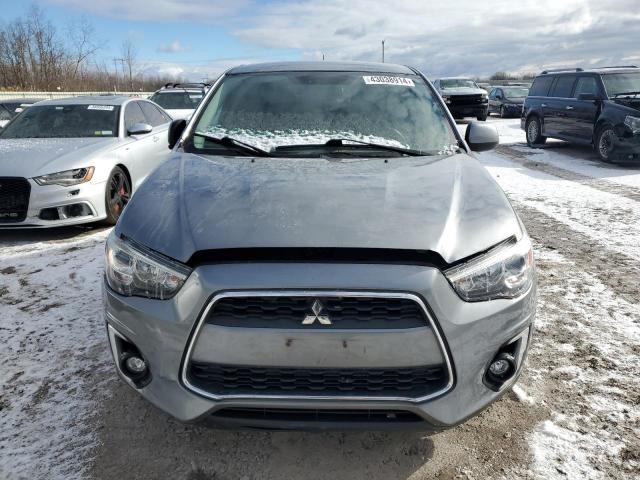 4A4AR4AU3FE040810 - 2015 MITSUBISHI OUTLANDER SE GRAY photo 5