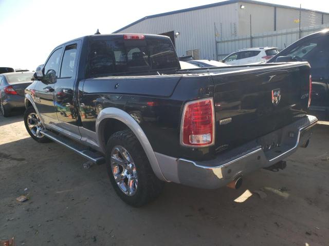 1C6RR7JT0DS506587 - 2013 RAM 1500 LARAMIE BLACK photo 2