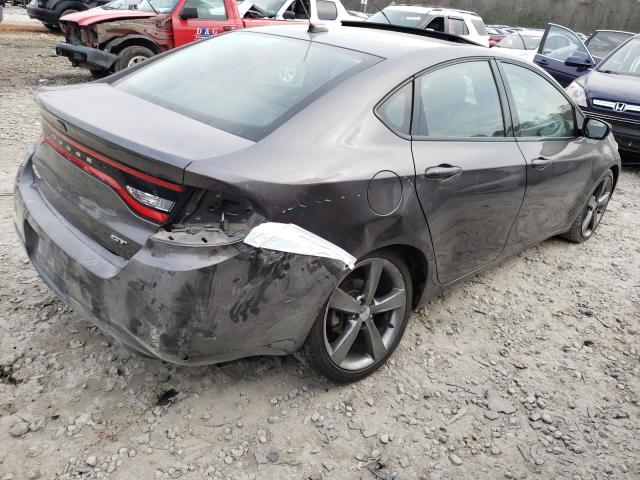 1C3CDFEB4FD307126 - 2015 DODGE DART GT GRAY photo 3