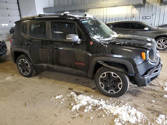 ZACCJBCT3GPD29131 - 2016 JEEP RENEGADE TRAILHAWK BLACK photo 4