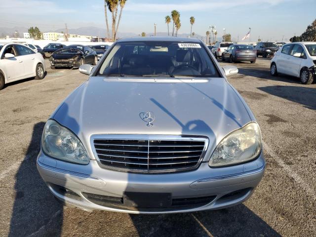 WDBNG70JX4A402822 - 2004 MERCEDES-BENZ S 430 SILVER photo 5