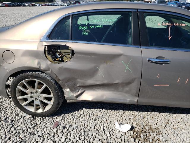 1G1ZK57728F184148 - 2008 CHEVROLET MALIBU LTZ თაფლისფერი ფოტო 9