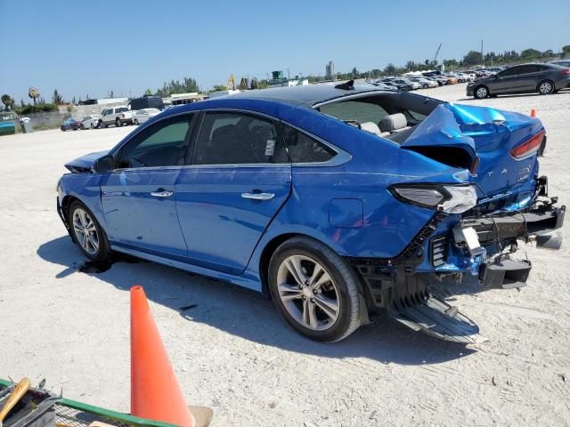 5NPE34AF0KH735087 - 2019 HYUNDAI SONATA LIMITED BLUE photo 2