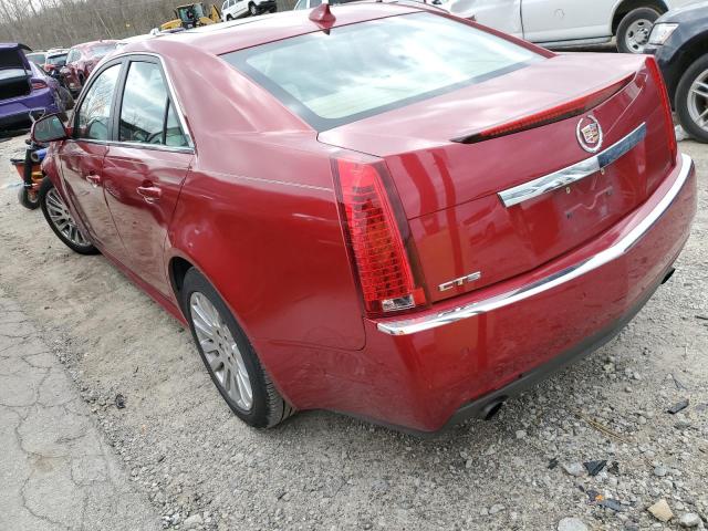 1G6DK5EG9A0113769 - 2010 CADILLAC CTS PERFORMANCE COLLECTION RED photo 2