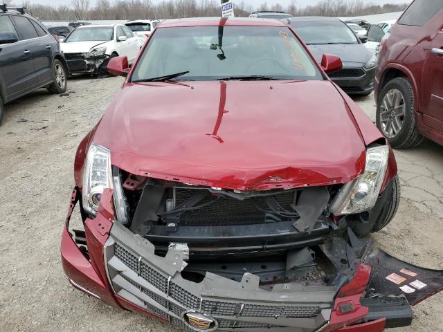 1G6DK5EG9A0113769 - 2010 CADILLAC CTS PERFORMANCE COLLECTION RED photo 5