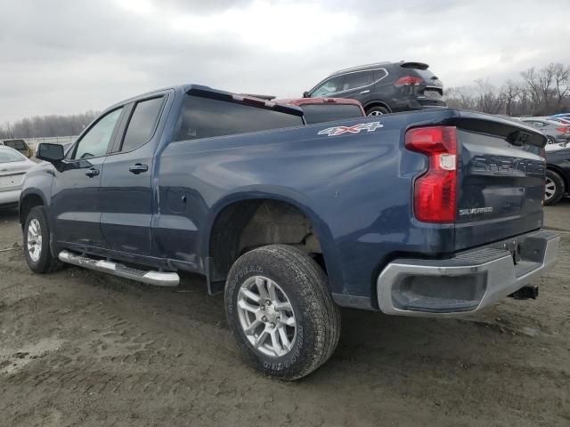 1GCRDDEK7NZ614270 - 2022 CHEVROLET SILVERADO K1500 LT BLUE photo 2