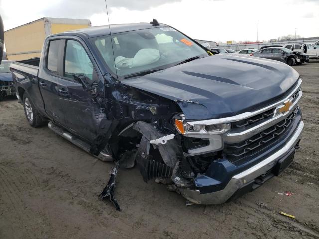 1GCRDDEK7NZ614270 - 2022 CHEVROLET SILVERADO K1500 LT BLUE photo 4