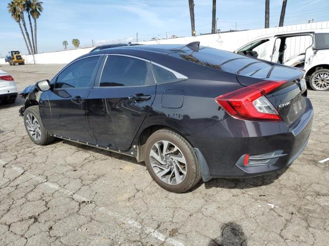 2HGFC2F78JH526800 - 2018 HONDA CIVIC EX BLACK photo 2